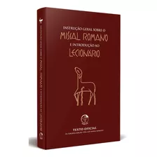 Livro Instrução Geral Sobre O Missal Romano De Capa Dura