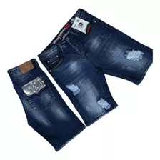 Bermuda Mochos Jeans Diesle Hombre 