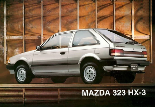 Luz Placa Mazda 323 1998 Hasta 2002 Negro Juego X2 Foto 4
