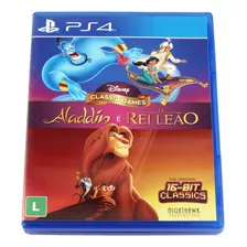 Aladdin E O Rei Leão Disney Classic Games Playstation 4 Ps4