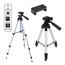 Tripé Universal 1,2m Suporte Para Celular Câmera Webcam Foto