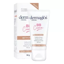 Dermaglós Facial Bb Cream Fps 30 Crema Tono Medio 50grs