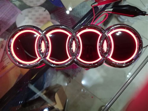 Led Emblema Trasero Audi A-3 A-4 A-6 Q2 Q3 Q5 Q718cmx5.8cm Foto 3