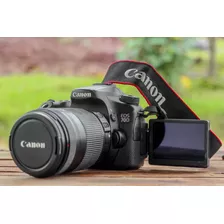 Câmera Cânon 70d Kit 18-235 + 50mm 1.8