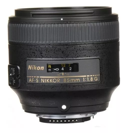 Lente Nikon Af-s Nikkor 85mm F/1.8g Autofoco Garantia Sjuros