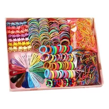 780pcs Mini Ligas Para Cabello Elásticas Dama Accesorios Etc