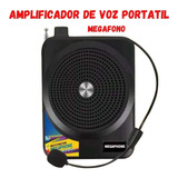 Amplificador De Voz Portatil Megafono Portatil