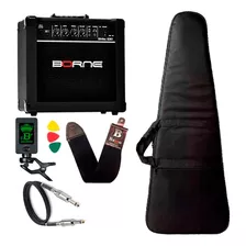 Kit Amplificador Borne G30 Para Guitarra Capa Acolchoada