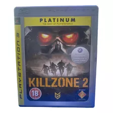 Jogo Killzone 2 Platinum Original Ps3 Completo Europeu