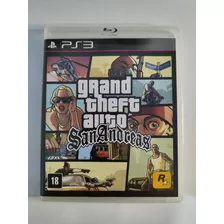 Gta Grand Theft Auto San Andreas Ps3 Usado Original 
