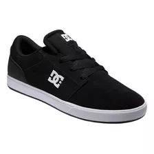 Zapatilla Hombre Dc Crisis 2 Suede Negro-blanco