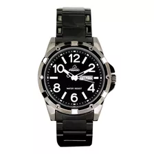 P6427bk-010101c - Reloj Pegaso Metalico Pavonado Doble Cal