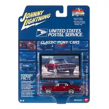 Mercury Cougar Xr-7 Gt 1967 Usps R1 23 1:64 Johnny Lightning