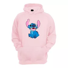 Blusa Moletom Infantil Feminino Lilo E Stich Animado Casaco