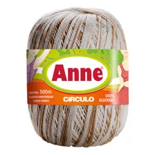 Linha Anne 500m 147g Multicolor Mesclada 9900 Areia