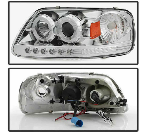 Faros Ford F-150 Expedition Led 1997 1998 1999 2000 A 2003  Foto 3