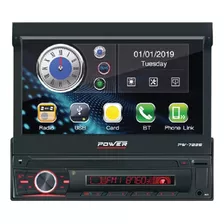 Radio Power Pw-7235 Usb-motorizado-bt-dvd-7 Pulgadas-mirrorl