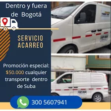 Excelente Servicio Acarreos Pequeños Bogotá Y Alrededores