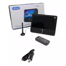 Tv P/caminhão Digital 9 Polegadas Led Hd Hdmi 12v Bateria