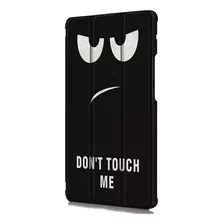 Capa De Tablet Don't Touch Me Para Samsung Tab S7 / S7 5g