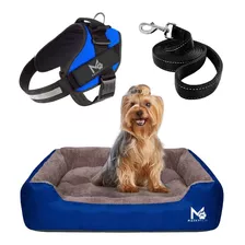 Super Combo / Cama Para Perros M + Pechera S + Paseador