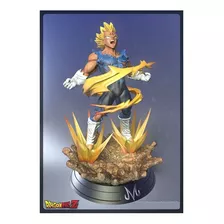 Majin Vegeta - Dragon Ball - Arquivo Stl - Impressão 3d