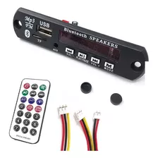 Placa P/ Amplificador - Modulo Usb Auxiliar Mp3 Bluetooth...