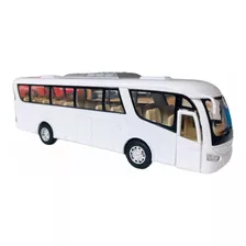 Miniatura Onibus Iveco Metal Escala 1/64 Com Abertura Portas