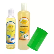 Shampoo Natural De Cuasia Con Locion + Peine