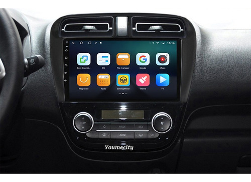 Auto Radio Estreo Android Gps Para Mitsubishi Mirage 16-21 Foto 4