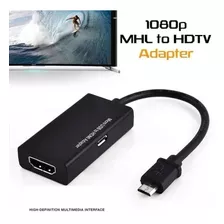 Adaptador Cable Micro Usb A Hdmi 1080