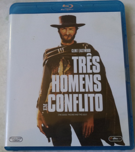 Blu-ray Original Três Homens Em Conflito - Nacional - Raro