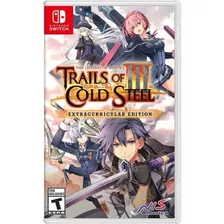 Jogo Trails Of Cold Steel Iii Extracurricular Edition Switch