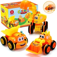 Kit 3 Carrinhos De Brinquedo Fricção Com Pista Infantil