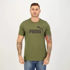 Camiseta Puma Ess Logo S Ii Verde