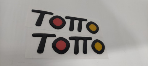 Renault Twingo Emblemas Totto Laterales Negro  Foto 3