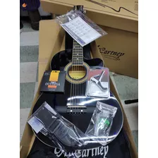 Guitarra Electroacústica Mccartney Slim 39 Negra Cg851eqbk