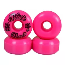 Roda De Skate 53mm 102a Black Sheep Rosa Fundida Street