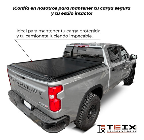 Tapa Elctrica Teix Power-x Ford Maverick Dob Cab 2022-2024  Foto 5