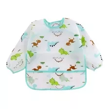 Babero Con Mangas Impermeable Infantil Dinos Quo