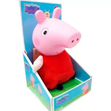 Boneca Peppa Pig Cabeça De Vinil Estrela Original