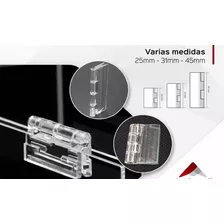 Bisagras Acrílicas De 2.5cm