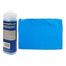 Paño De Limpieza Goodyear Sintetico Chamois 43x32x0.2mm Color Azul