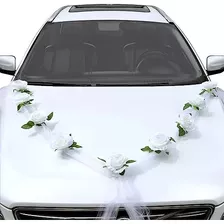 Flores Artificiales Auto Novios - Ramo Novia - Envío Gratis 