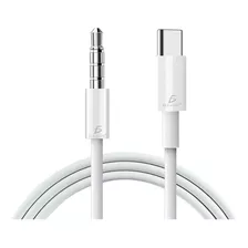 Cable Auxiliar Tipo C A Audio Estéreo 3.5mm Audífonos Coche