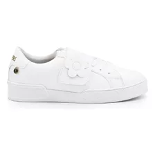 Tenis Blanco Lillie Mujer Loly In The Sky Urbano Comodo