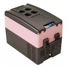 Geladeira 31l Digital Quadrivolt Resfriar Rosa C/ Fonte