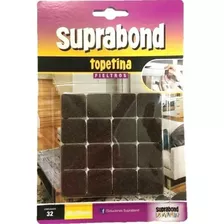 Topetina Suprabond De Fieltro Marrón Cuadrada 20mm