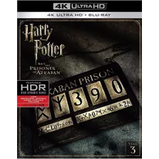 Harry Potter Prisionero Azkaban Año 3 Pelicula 4k Ultra Hd