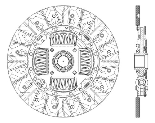 1 Kit De Clutch Valeo Bora L5 2.5l 2010 Calidad Eo Foto 3